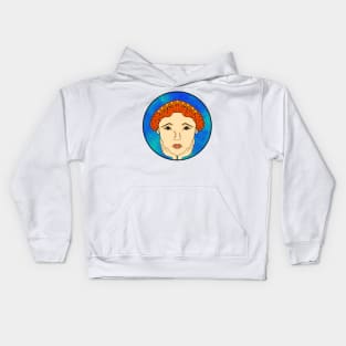 Statue Face Kids Hoodie